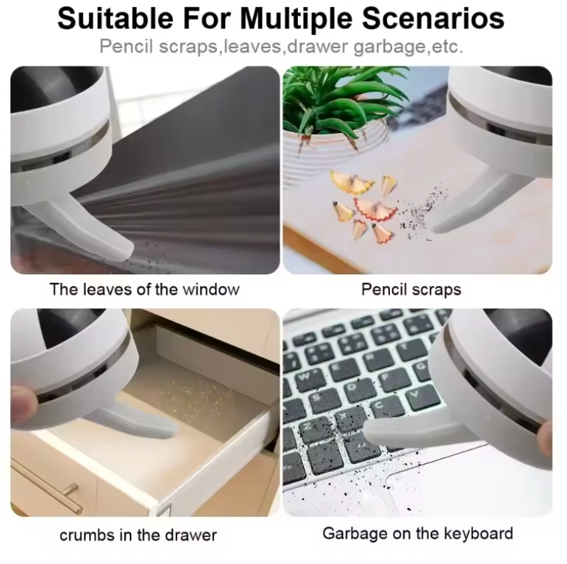 USB Mini Desk Vacuum