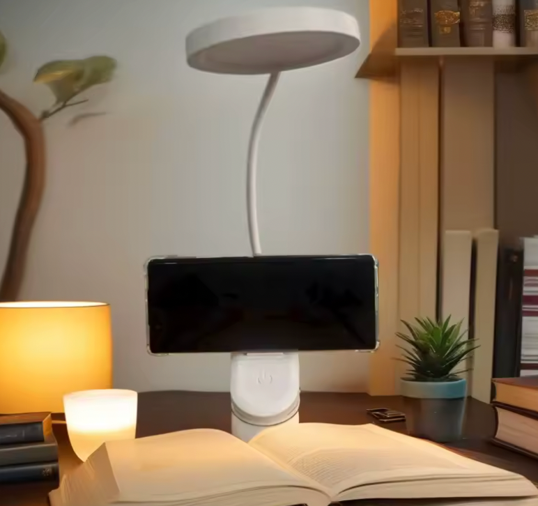 Rechargeable Clip Desk Lamp